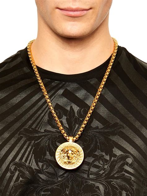 versace earrings men|versace necklace for men.